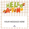 Hello Autumn Picnic Piñatagram