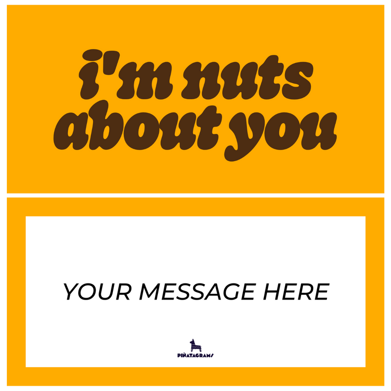 Nuts About You Piñatagram (Realsy Dates)