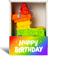 Sparkly Rainbow Birthday Piñatagram