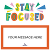 Stay Focused Piñatagram (School Fun Pack)